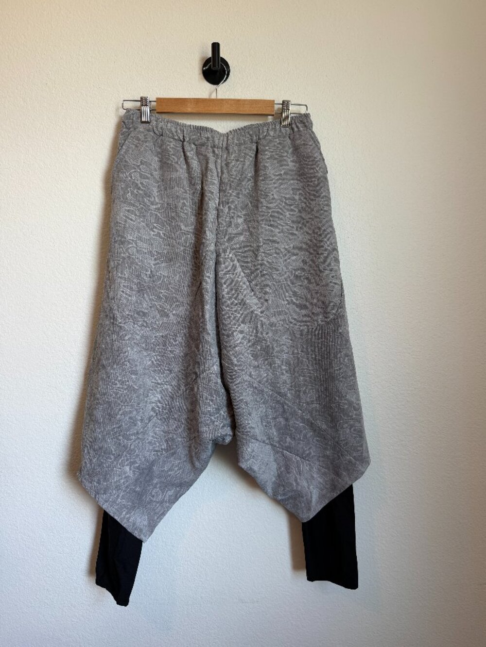Seidarise Men's Harem Pants Hip hop Joggers Baggy Wide Leg Pants Casual